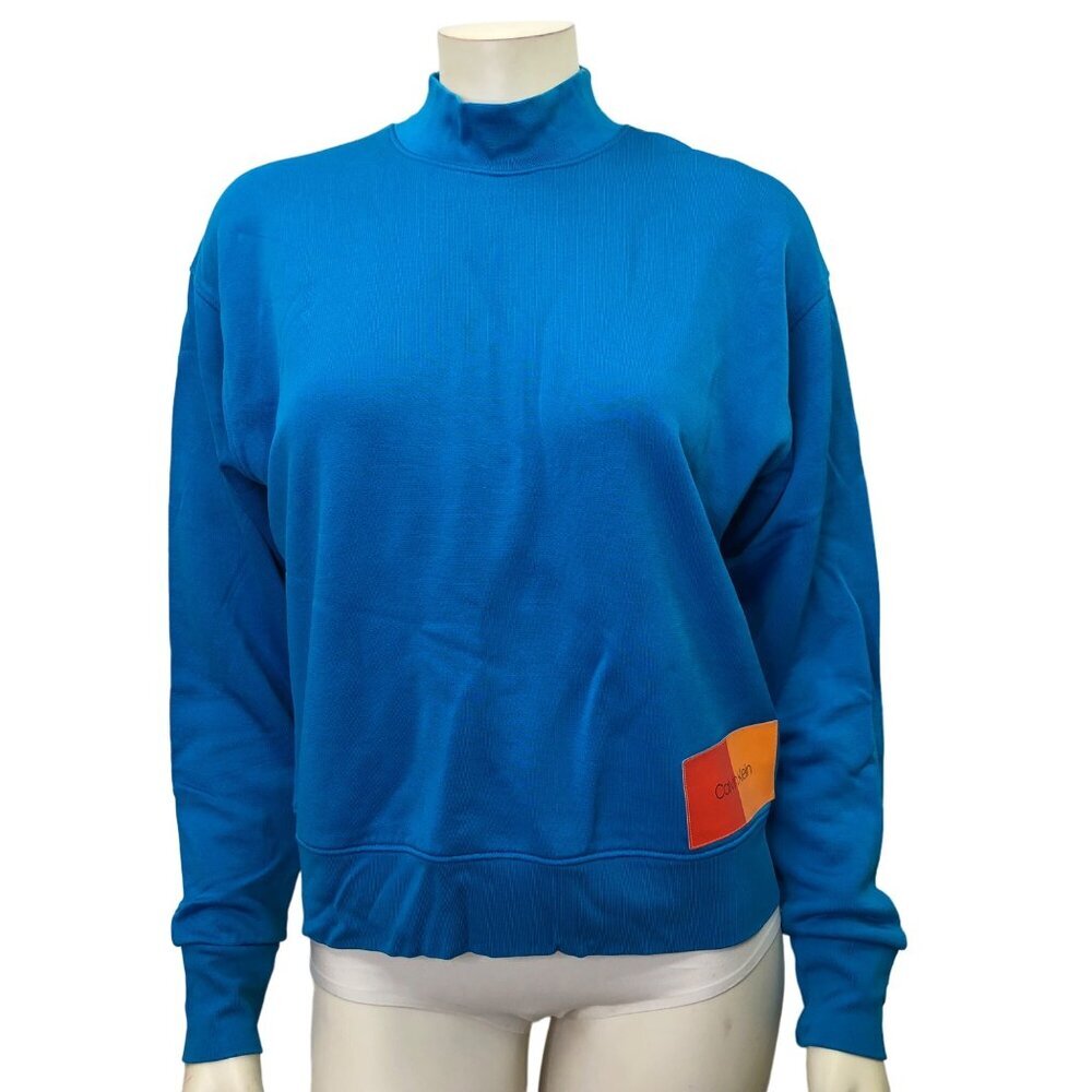 CALVIN KLEIN MOCK NECK LONG SLEEVES TOP MD